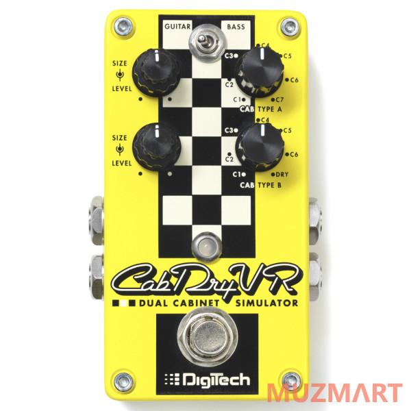 Digitech KIT CabDryVR_ACDOO6 Педаль эффектов с адаптером питания