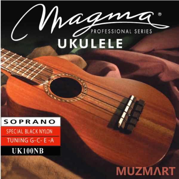 Magma Strings UK100NB Струны для укулеле сопрано гавайский строй 1-A / 2-E / 3-C / 4-G