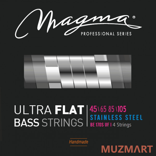 Magma Strings BE170SUF Струны для бас-гитары с плоской обмоткой 45-105