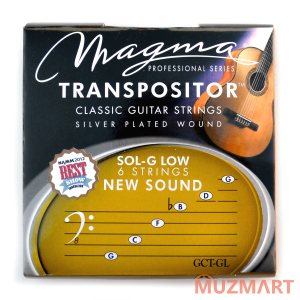 Magma Strings GCT-TR Струны для классической гитары 1A 2E 3C 4G 5D 6A нестандартный строй