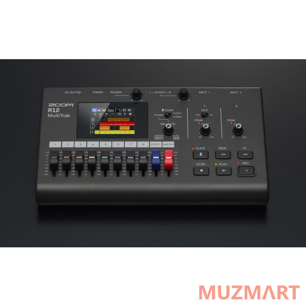 Zoom R12 8-трековый рекордер-портастудия