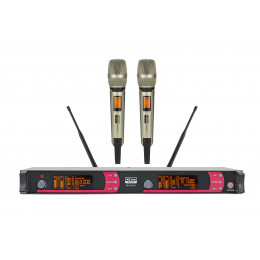 XLine MD-262A-D Радиосистема двухканальная c двумя ручными передатчиками