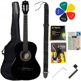 Terris TC-BK STARTER PACK Классическая гитара 7/8