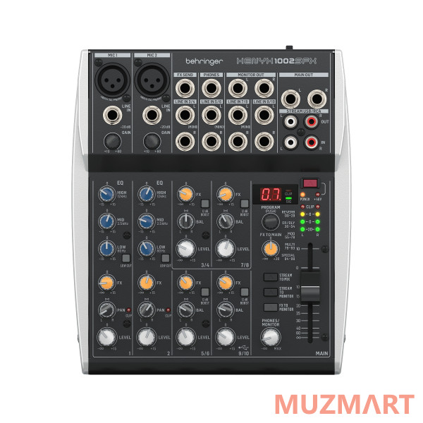 Behringer XENYX 1002SFX Аналоговый микшер