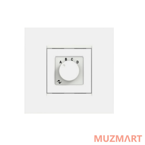 Powersoft WMP SELECTOR SQUARE WHITE 4-позиционный контроллер для удаленного управления усилителем