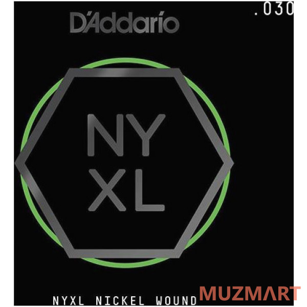 D'Addario NYNW030 - NYXL Одиночная струна