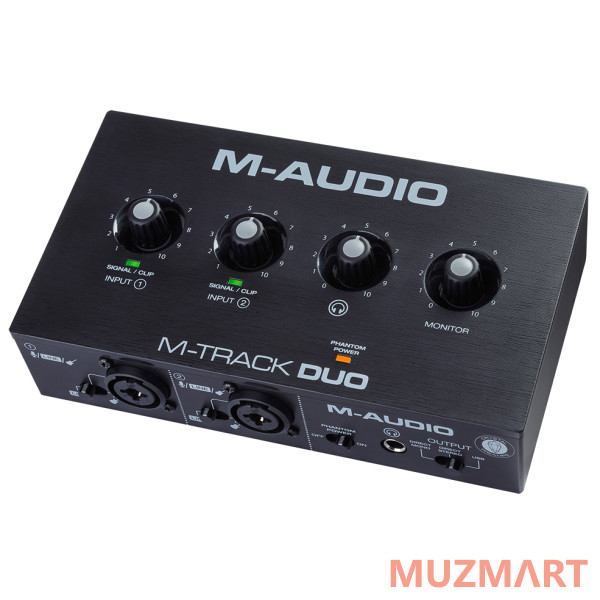 M-Audio M-Track Duо USB аудиоинтерфейс