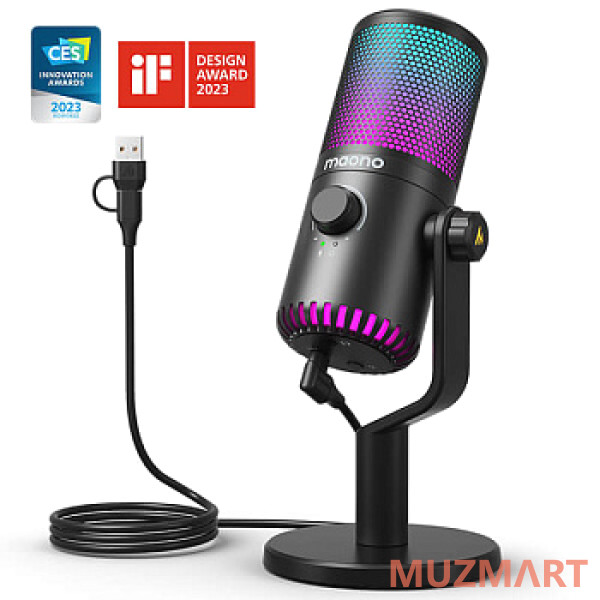 Maono DM30RGB Конденсаторный USB микрофон