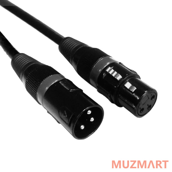 American DJ AC-DMX3/15 3 p. XLRm/3 p. XLRf 15m DMX Кабель
