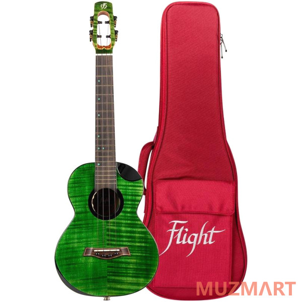 Flight COMET TENOR EQ-A GREEN Укулеле тенор