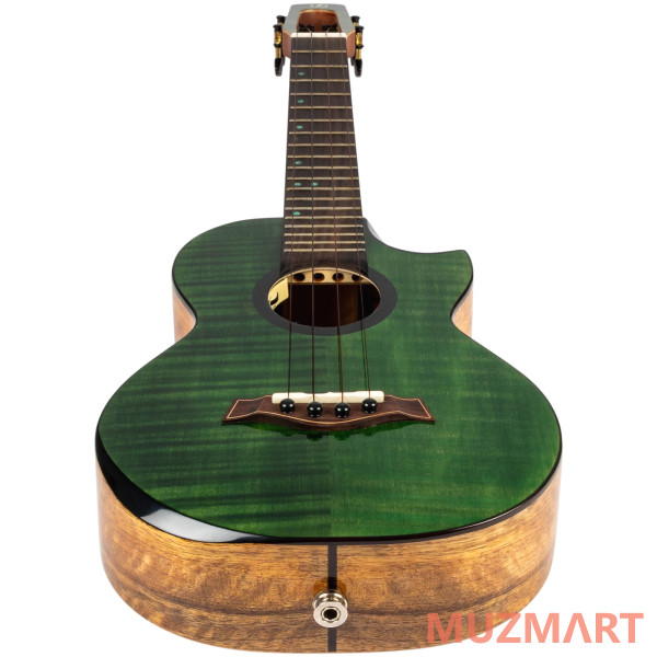 Flight COMET TENOR EQ-A GREEN Укулеле тенор