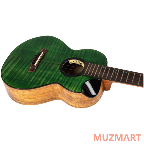 Flight COMET TENOR EQ-A GREEN Укулеле тенор