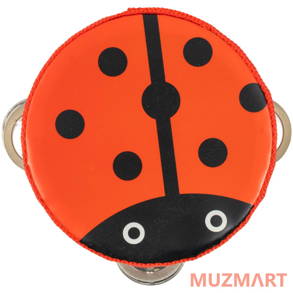 BEE DF601A LADYBUG Тамбурин с мембраной