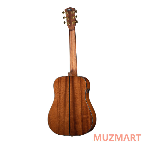 Cort Gold-mini-F-WCASE-NAT Gold Series Электроакустическая гитара уменьшенная, с чехлом