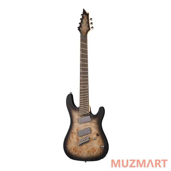 Cort KX507MS-SDB KX Series Электрогитара 7-струнная, мультимензурная