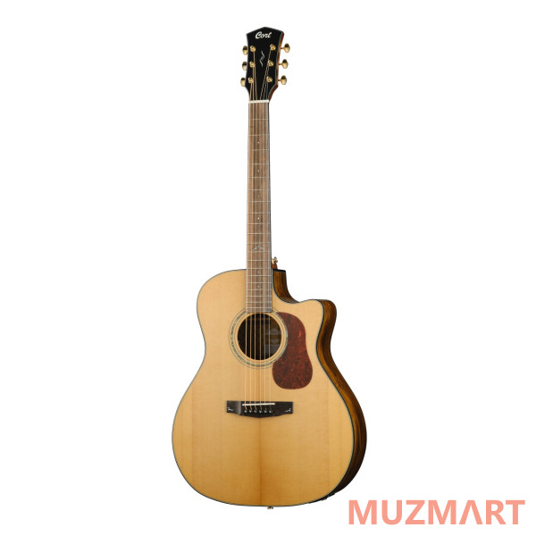 Cort Gold-A6-Bocote-WCASE-NAT Gold Series Электроакустическая гитара с чехлом