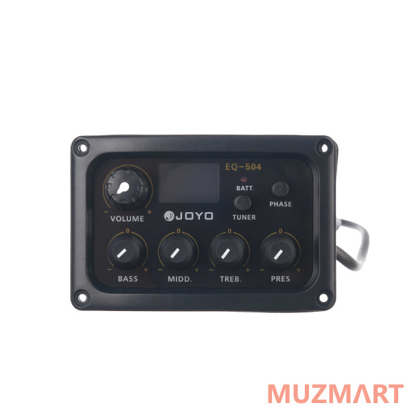 Joyo EQ-504-F Звукосниматель с 4-х полосным эквалайзером и тюнером
