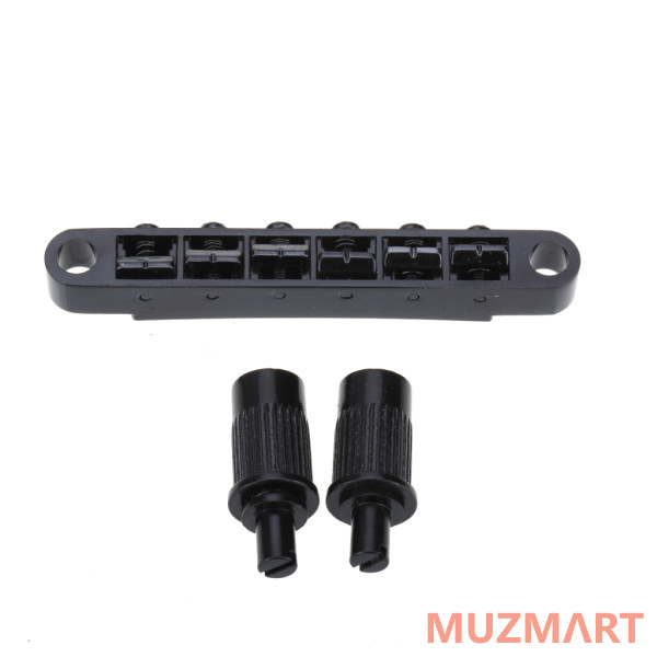 Musiclily MX1277BK Бридж Tune-O-Matic для Epiphone Les Paul, черный