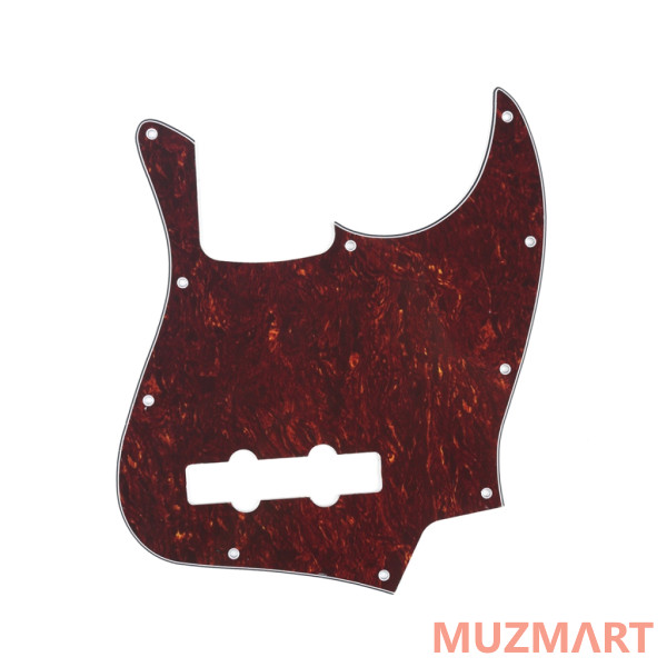Musiclily MX0420 Защитная накладка бас-гитары Jazz Bass, 4 слоя, черепаший панцирь