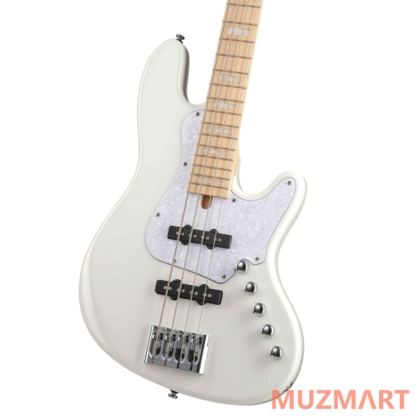 Cort NJS4-WHT Elrick NJS Series Бас-гитара, с чехлом