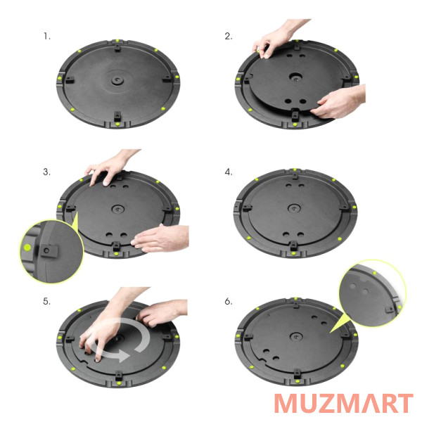Gravity SSP WB SET 1 W Стойка для акустических систем
