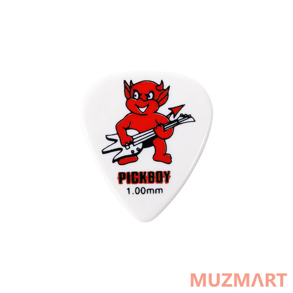 Pickboy GP-211-2/100 Celltex Red Devil Медиаторы 50шт, толщина 1.0мм