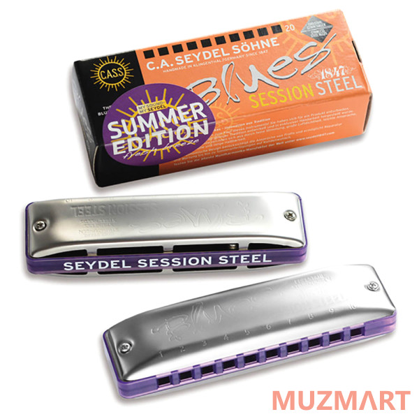 Seydel Sohne Session Steel Summer Edition C До мажор Губная гармоника