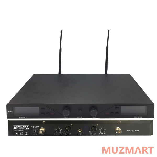 LAudio 4000-UF Беспроводная микрофонная система, 2 ручных передатчика