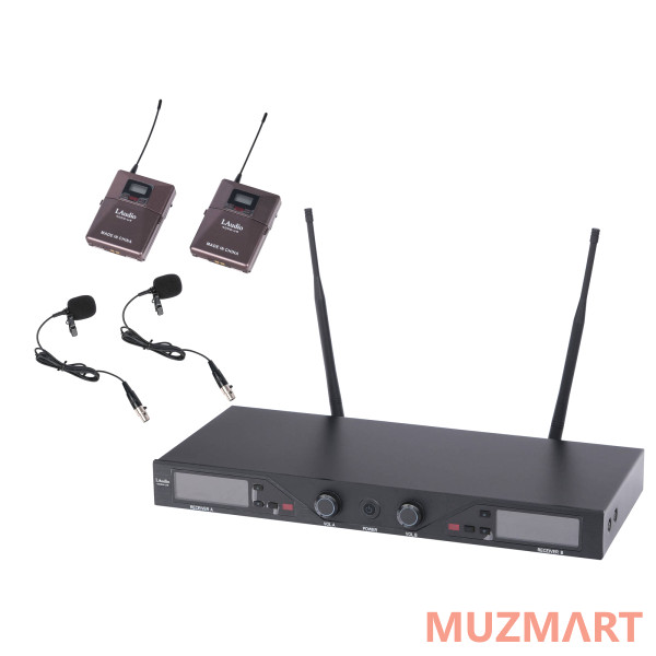 LAudio 4000-UR Беспроводная микрофонная система, два микрофона петлички