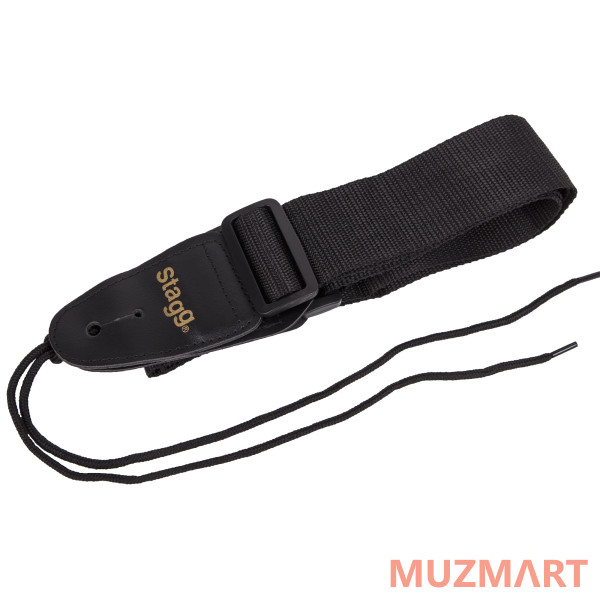 Stagg BJA007BK-XL нейлоновый гитарный ремень