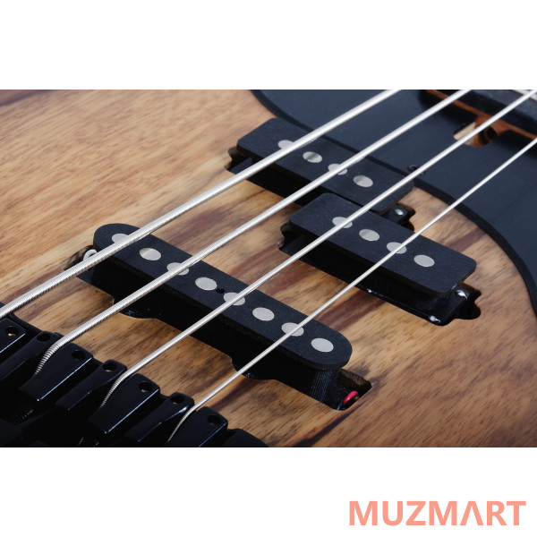 Schecter MODEL-T 4 EXOTIC BLACK LIMBA 4-струнная бас-гитара