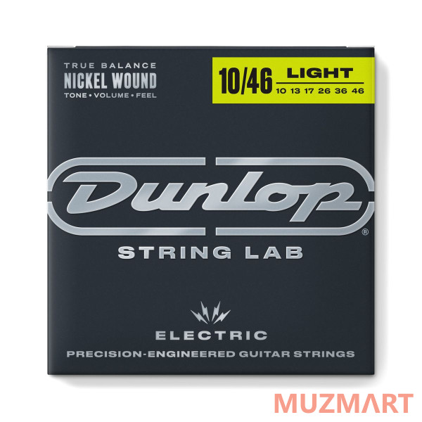 Dunlop 3PDEN1046 Electric Nickel Performance+ 3Pack 3 пачки струн для электрогитары