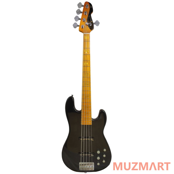 Markbass MB GV 5 Gloxy Val Black CR MP 5-струнная бас-гитара с чехлом