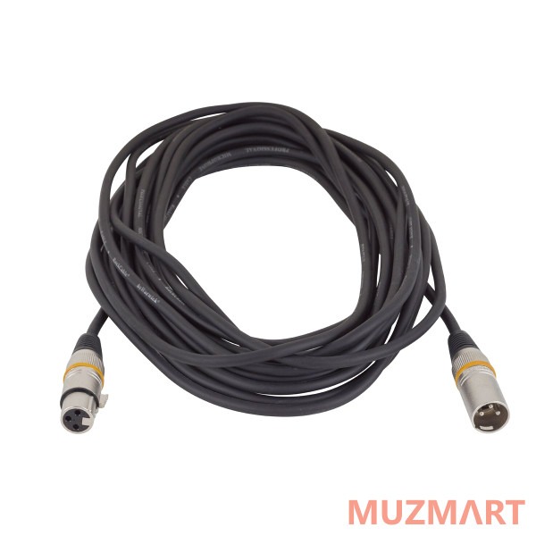 Rockcable RCL 30365 D7 Микрофонный кабель XLR(M) XLR( F) 15 м