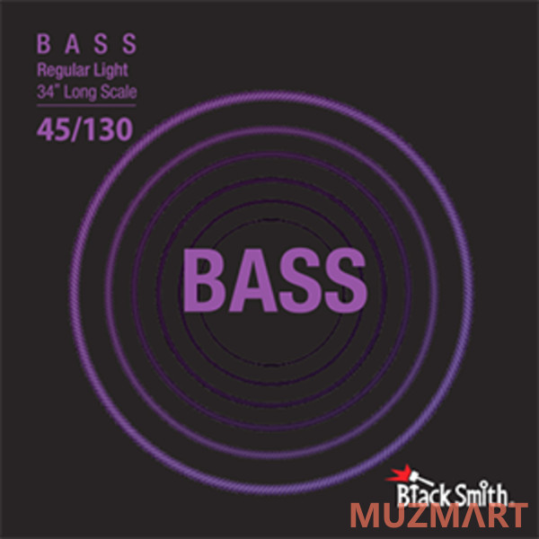 BlackSmith Bass Regular Light 34" Long Scale 45/130 Струны 5-струнной бас-гитары