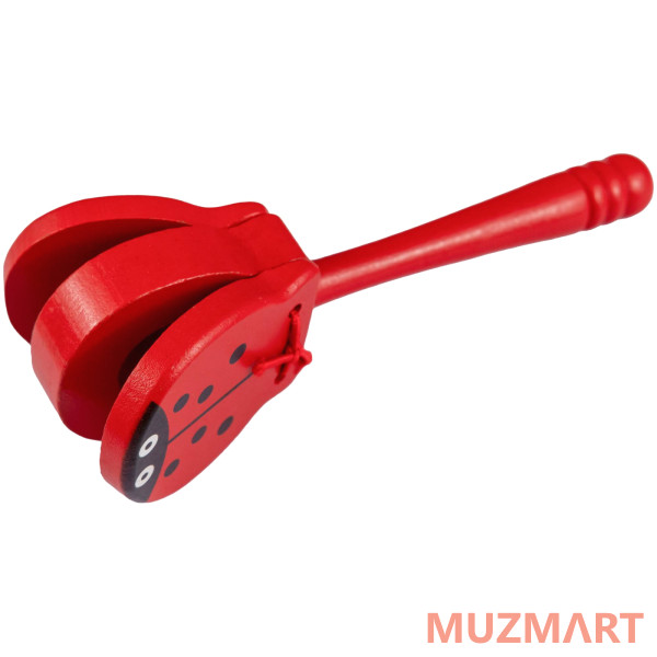 BEE DF301 Ladybug Кастаньеты на ручке