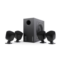 AuraSonics QUADRATE-BK Комплект настенный сабвуфер 6,5"