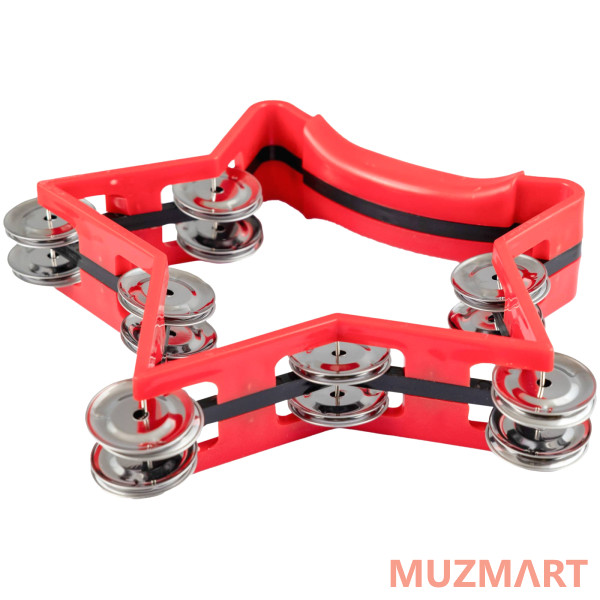 EASTTOP DF104 RED Тамбурин без мембраны