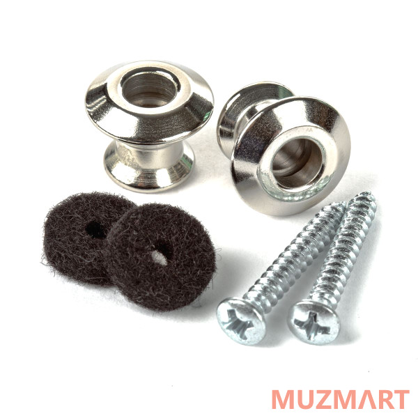 Dunlop 2PSLS031N Straplok Dual Design Strap Button Set Комплект креплений для ремня