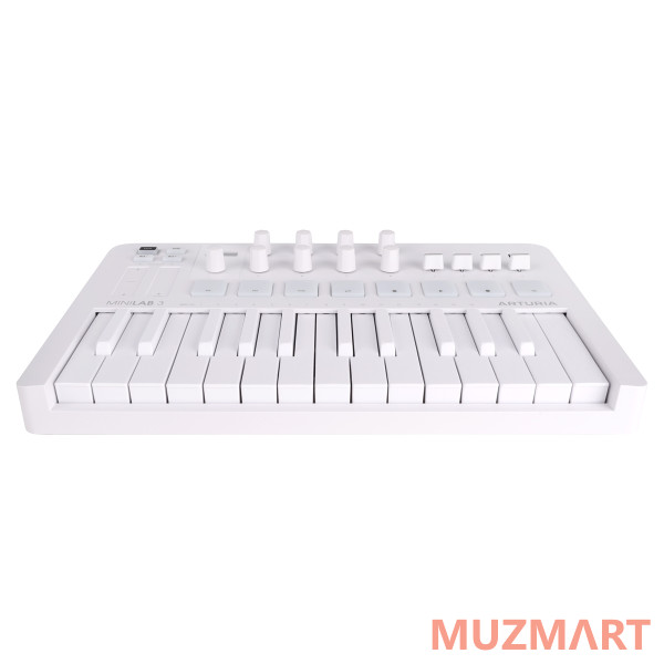 Arturia MiniLAB 3 Alpine White MIDI клавиатура