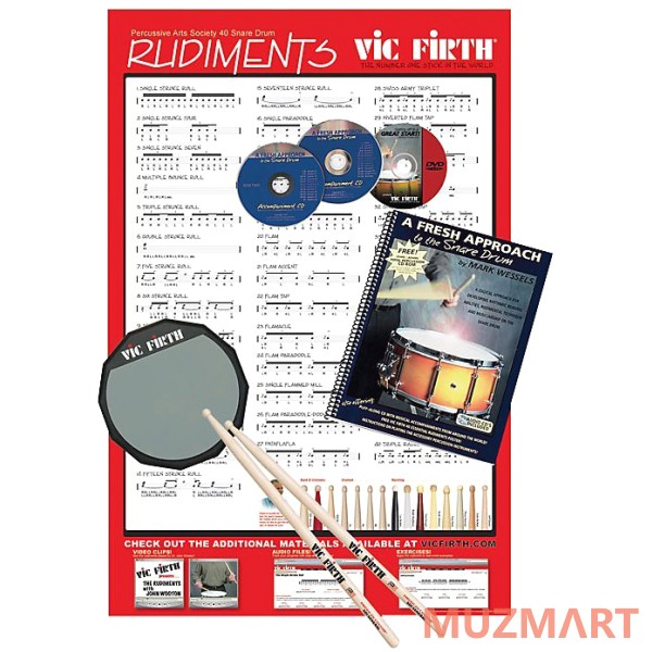 Vic Firth Fasp Набор для начинающего барабанщика