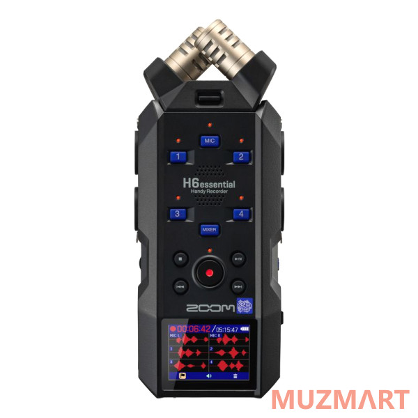 Zoom H6e Портативный 6-трековый рекордер с поддержкой 32-bit Float