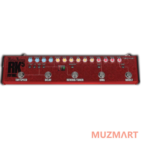 Tech 21 RK5-V2 Подписной (Richie Kotzen) аналоговый процессор