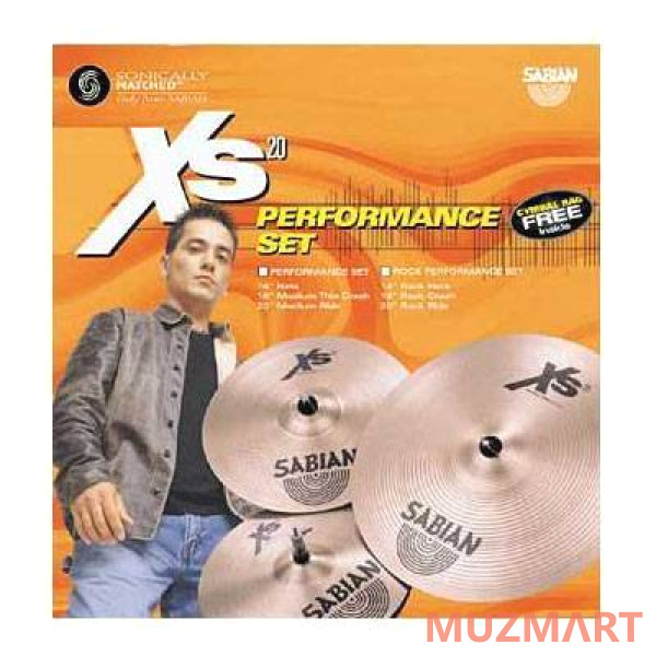 Sabian XS20 Rock Perfomance Set Комплект тарелок