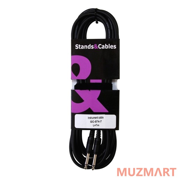 Stands&Cables GC-074-7 Кабель инструментальный Jack-Jack, 7м