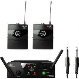 AKG WMS40 MINI2 Instrumental Set BD US45A/C Инструментальная радиосистема с приёмником