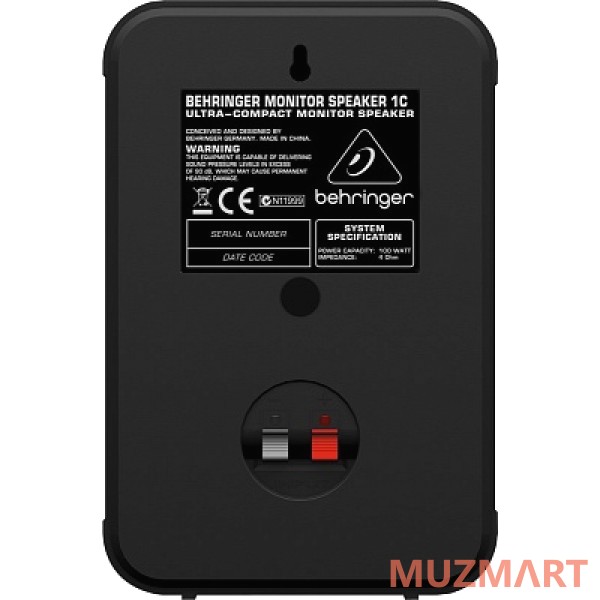 Behringer 1C-BK 2-полосный компактный монитор (пара)