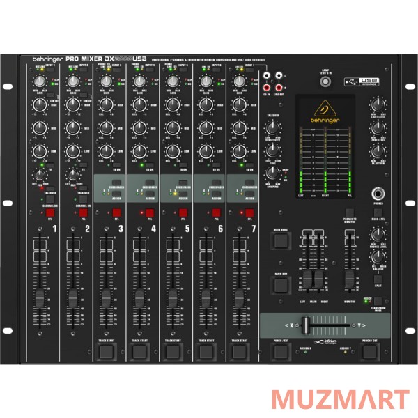 Behringer DX2000USB DJ-микшер со встроенным USB интерфейсом