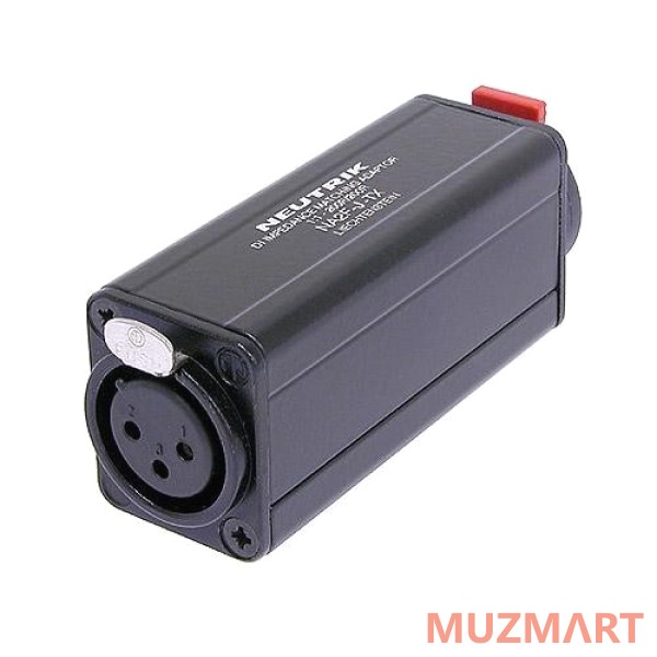 Neutrik NA2F-J-TX Адаптер трансформаторный XLR 3 контакта гнездо - Jack 6.3мм гнездо