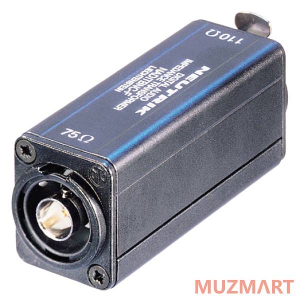 Neutrik NADITBNC-F Адаптер AES/ABU, XLR гнездо 110Ом вход - BNC 75Ом выход